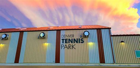 Welcome to the Denver Tennis Park.